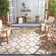 Adler Performance Geometric Indoor/Outdoor Area Rug