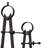 Compass and Caliper - Antique Black
