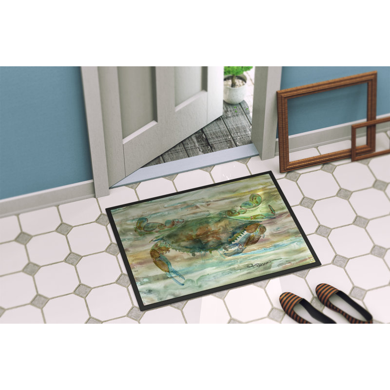Tapis d’extérieur anti-dérapant pour l’extérieur et le coucher du soleil Ozzie, Rectangle 2 pi x 3 pi
