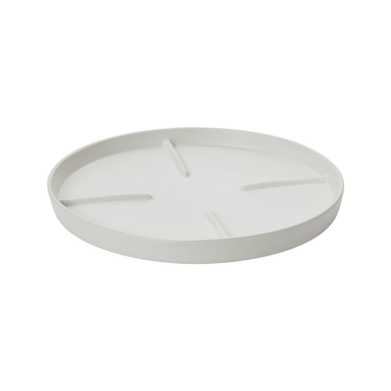 Noha Saucer, Blanc, H 1,25 po x l 13 po x P 13 po