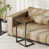 Rustic Brown Top/Black Base