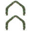 vidaXL Christmas Garland with 600 LEDs PVC-1034889269