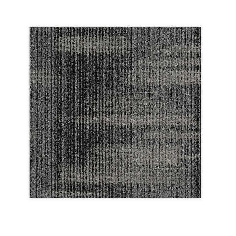 19.7'' W x 19.7'' L Multi Level Loop Nylon Carpet Tile