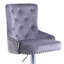 Tabouret de comptoir pivotant rembourré avec structure en métal Witman-2054082193-2136296292