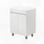 Meuble-lavabo autoportant avec lavabo et armoires à fermeture douce