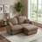 L-shaped sofa, deep-seated sofa with a removable ottoman-1483170630-1483170632