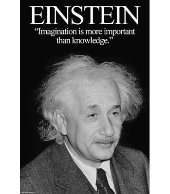'Einstein' by Wilbur Pierce Graphic Art