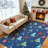 Runner Rug, Washable Rug for Home Decor, Indoor Non Slip Carpet, Soft Low Pile Christmas Rugs with Xmas Tree Motif for Kitchen, Entryway, Living Room, Bedroom-1526471014