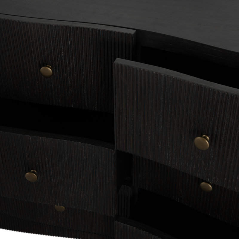 Princeton Dresser - Dark, Black