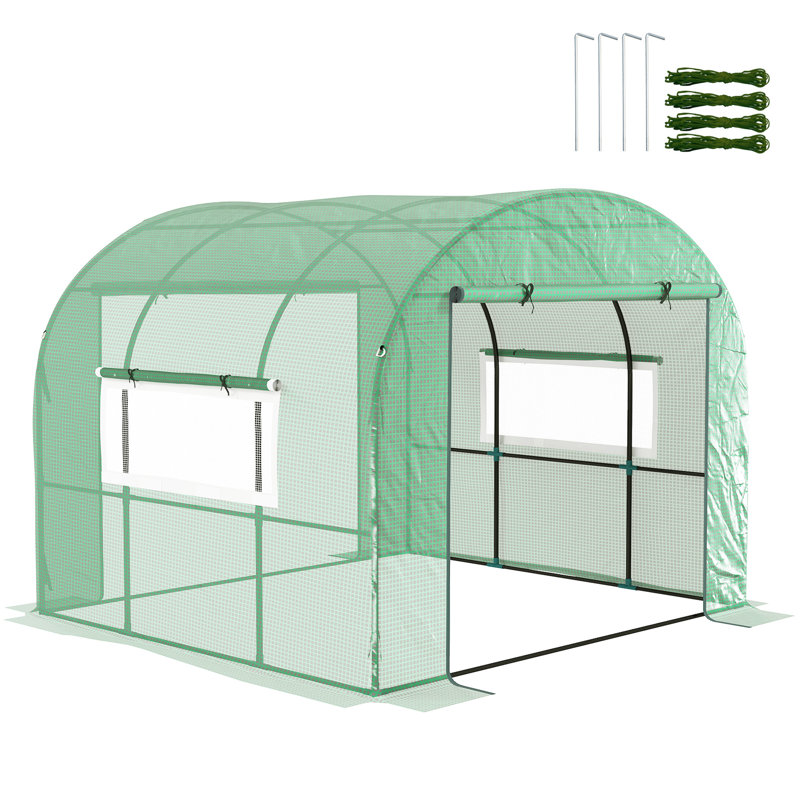 10 Ft W x 10 Ft D Greenhouse