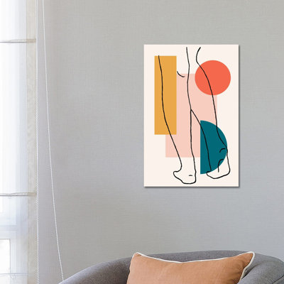 Legs I 1 Piece Wrapped Canvas Painting