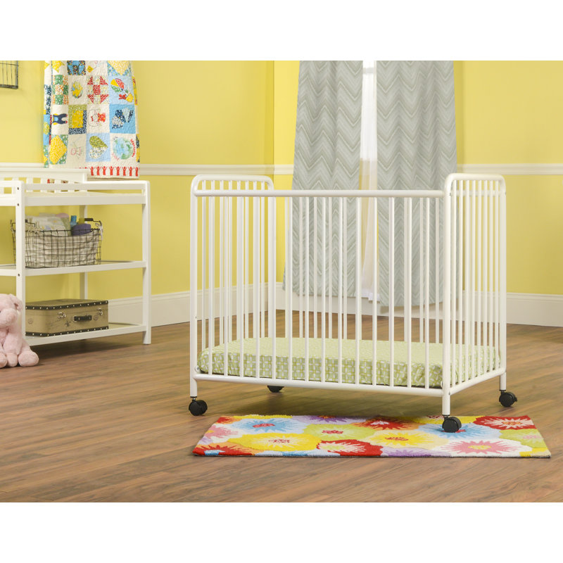 Child Craft Siesta Metal Mini Portable Crib with Mattress | Wayfair
