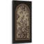 Arche botanique classique avec motif floral complexe - reproduction d'art sur toile encadrée-1323132892-1323132893
