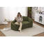 Chaise longue courbée avec coussin-177337316