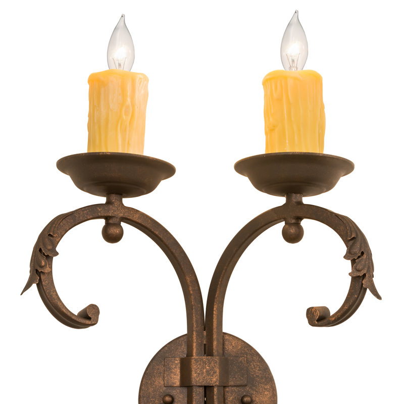Andorra 2 - Light Candle Wall Light
