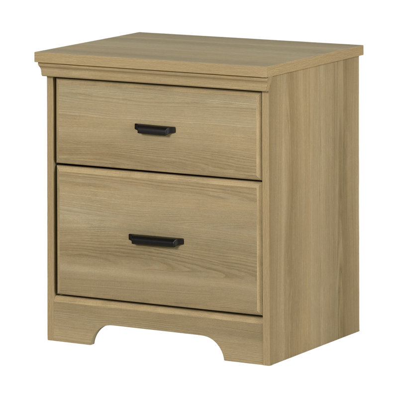 Alipio 2-Drawer Nightstand