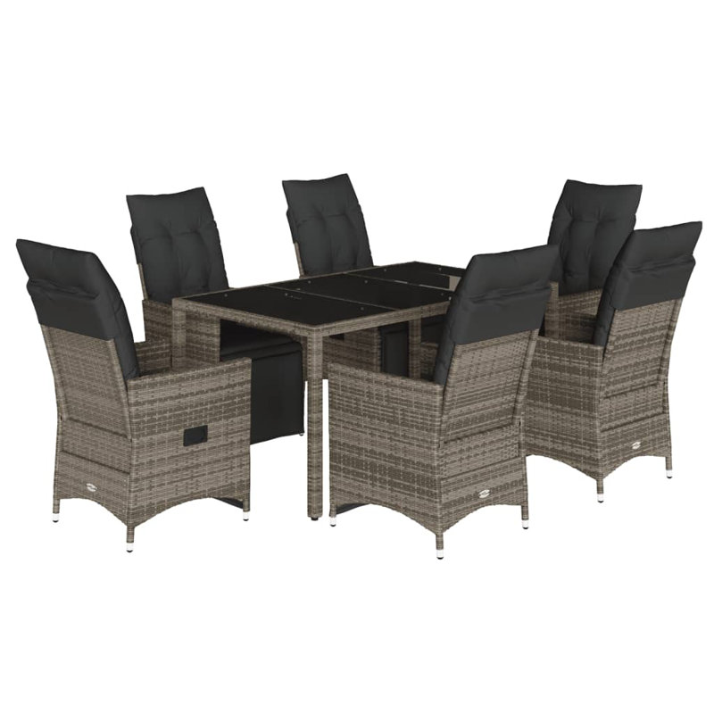 Bistro Set Grey