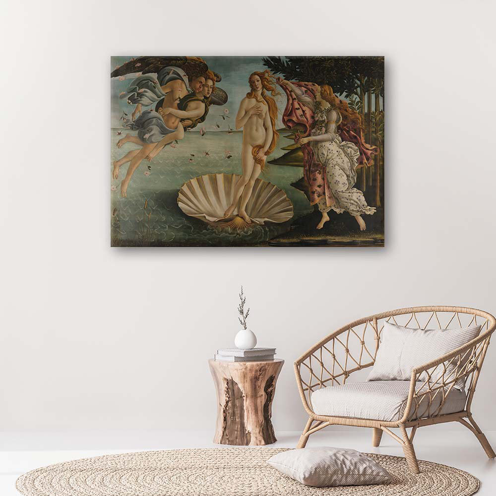 Leinwandbild Birth Of Venus - S. Botticelli,