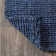 Pata Hand Woven Chunky Jute Navy Rug