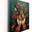 Butterfly Grace Mudra I - Yoga Wall Clock-113161767