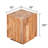 Fessler ET1109 End Table Natural