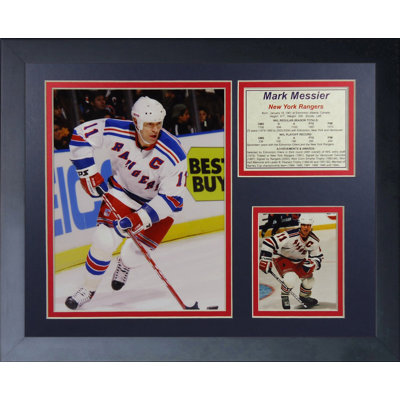 Souvenirs encadrée mark messier