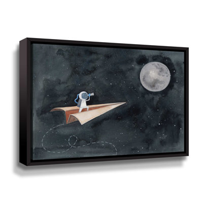 " Paper Airplane To The Moon "