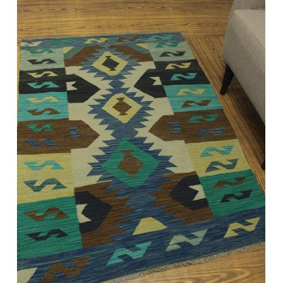 Hults Wool Geometric Indoor Rug