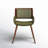 Seagraves Faux Leather Mid-Century Dining Chair-91812320