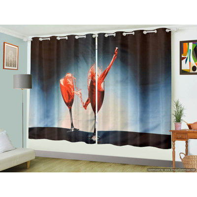 Muhedin Room Darkening Curtain Pair