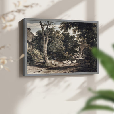 Paysages rétro-CCDCLXIV - reproduction encadrée