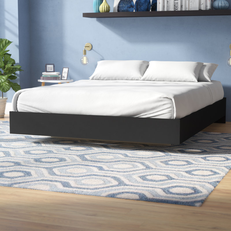 Aristocles Platform Bed, Queen, Black