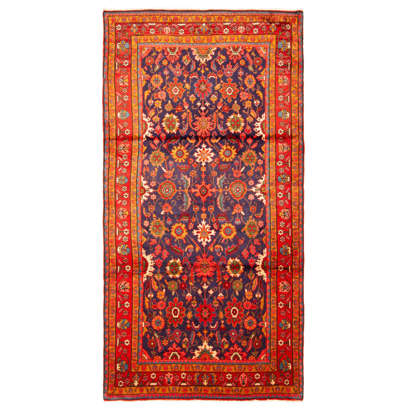 Tapis bleu marine Anadol 4 pi 10 po x 9 pi 6 po