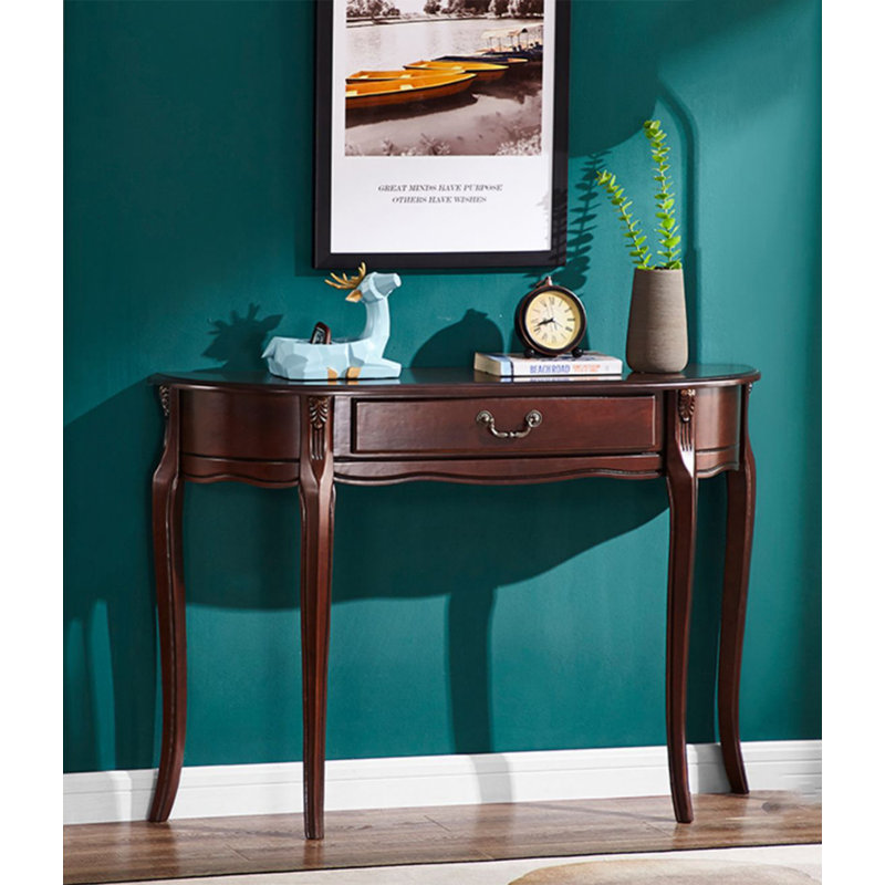 Table de couloir Minimalist, H 33,46 po x l 47,24 po x P 11,81 po, Tanné
