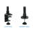 Swivel Arm Height Adjustable Universal 2 Screen Desk Mount
