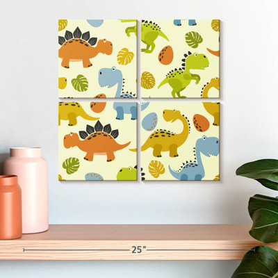 Ashelle Cute Cartoon Dinosaurs