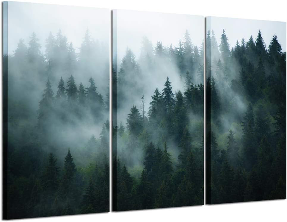 Millwood Pines On Canvas 3 Pieces Painting | Wayfair