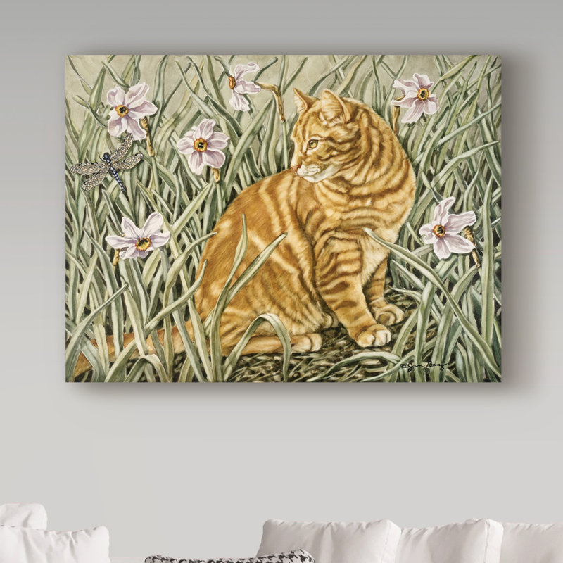 Gilstrap «To Catch A Dragonfly», reproduction de peinture acrylique sur toile tendue, H 24 po x l 32 po x P 2 po