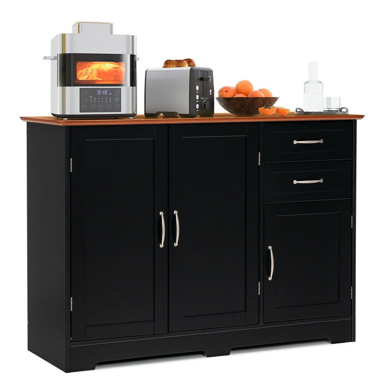 100cm Sideboard, Black