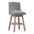 Terron 360° Swivel Upholstered Bar Stools with Wood Legs-1964713171-1989064705