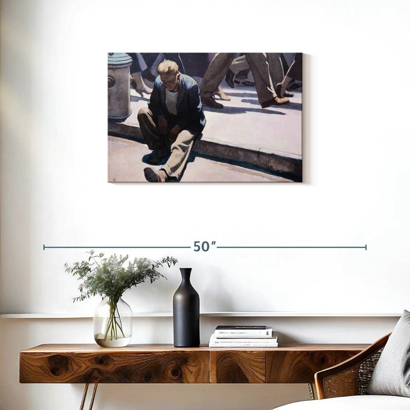 Leisha Forgotten Man, 20" H x 30" W