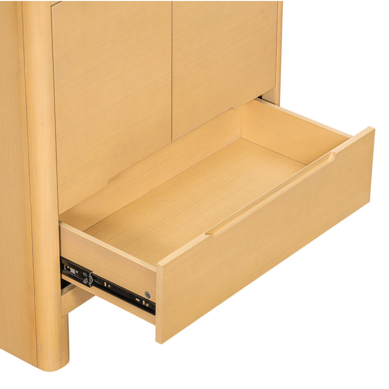 Meuble-lavabo moderne 30 po avec lavabo en céramique, grain de bois naturel, structure en bois massif, portes et tiroir à fermeture en douceur, tablette réglable, ensemble tout-en-un, chêne