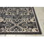 Tapis intérieur / extérieur gris anthracite à motif abstrait Ashby-20327437