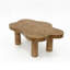 Table basse en forme de nuage avec motif de nœuds d'arbre - 40 po
