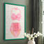 Vintage Swimming II Framed Print - Solid Wood-626682438-626682447