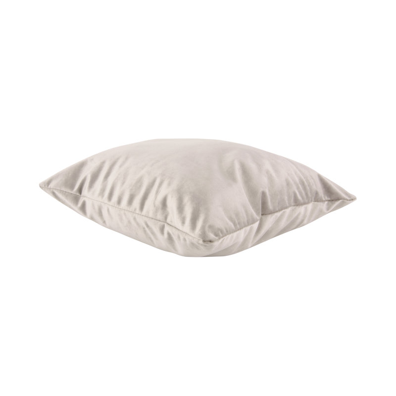 Cushion Tender Square Cushion, Light Grey