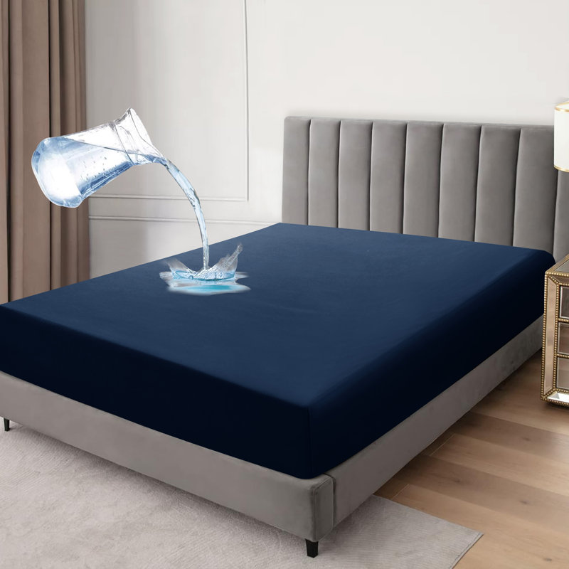 Mattress Protector Case Pack, Double (4'6), Blue