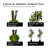 Handmade Artificial Yucca Tree with Real Wood-383456076