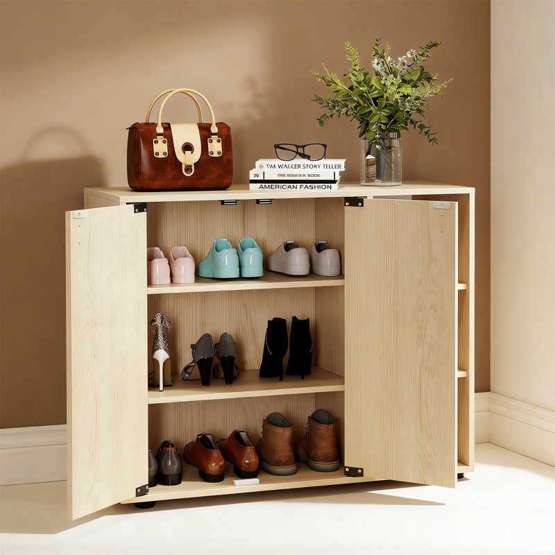 10 Pair Shoe Storage Cabinet