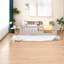 Lits plateforme robustes en bois avec finition naturelle pour les espaces familiaux